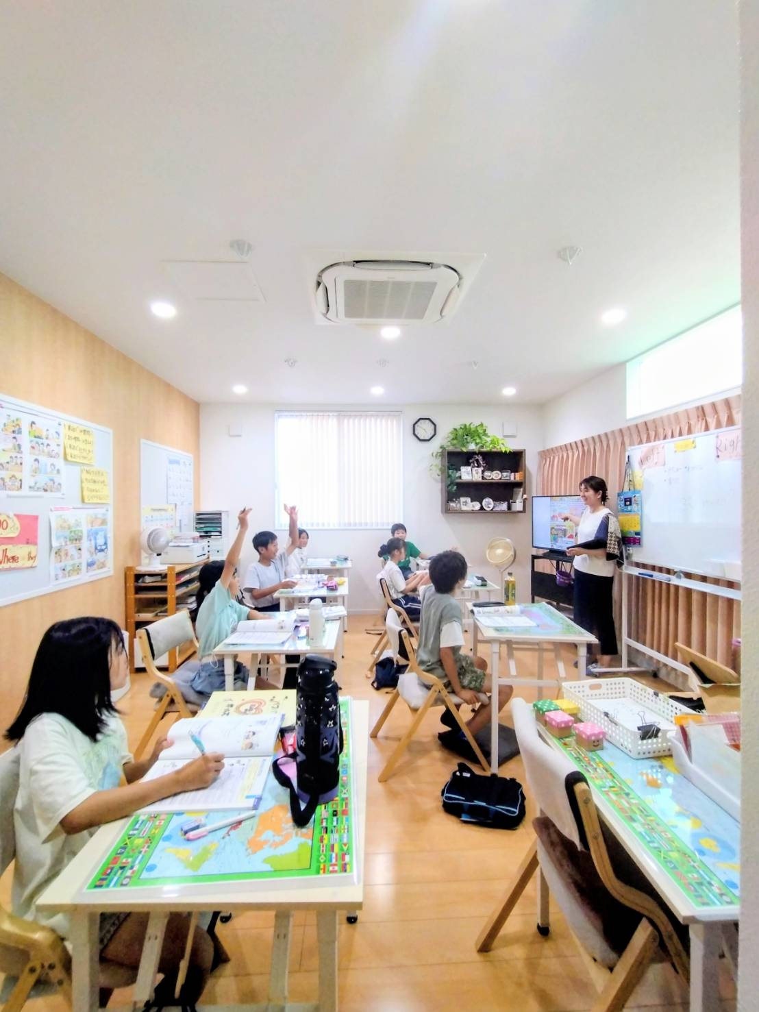 ECCジュニアのレッスン風景